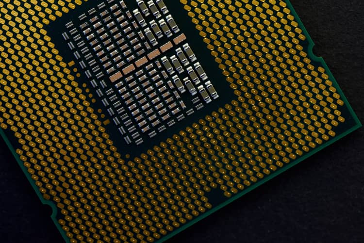 computer hardware close up in a real-world setting